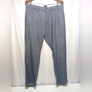 J.Crew The Sutton Linen/ Cotton Blend Mens Pants. Size 34x32.